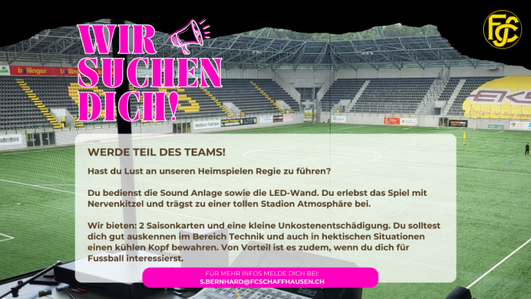 Regisseur/in gesucht